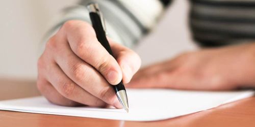 Signing document
